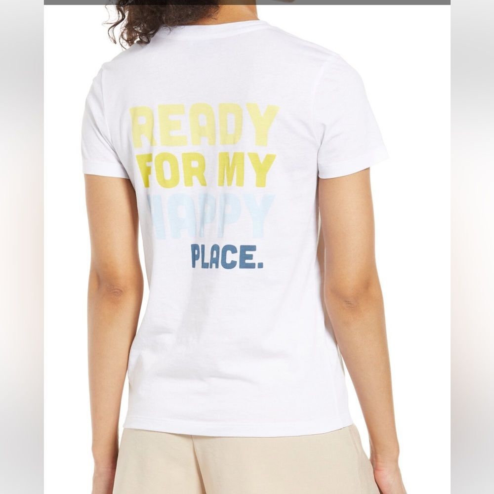 HALOGEN READY FOR MY HAPPY PLACE TEE ❤️IN STORES❤️